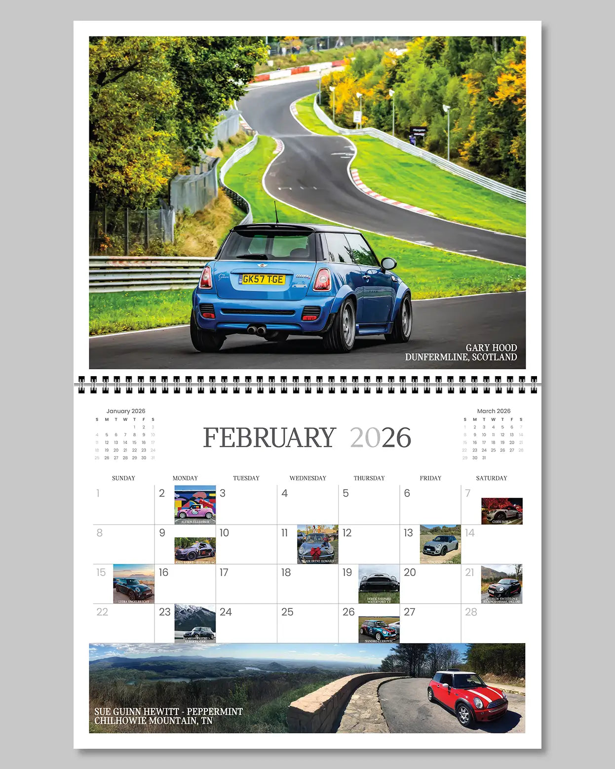2026 Best of MINI Calendar — February
