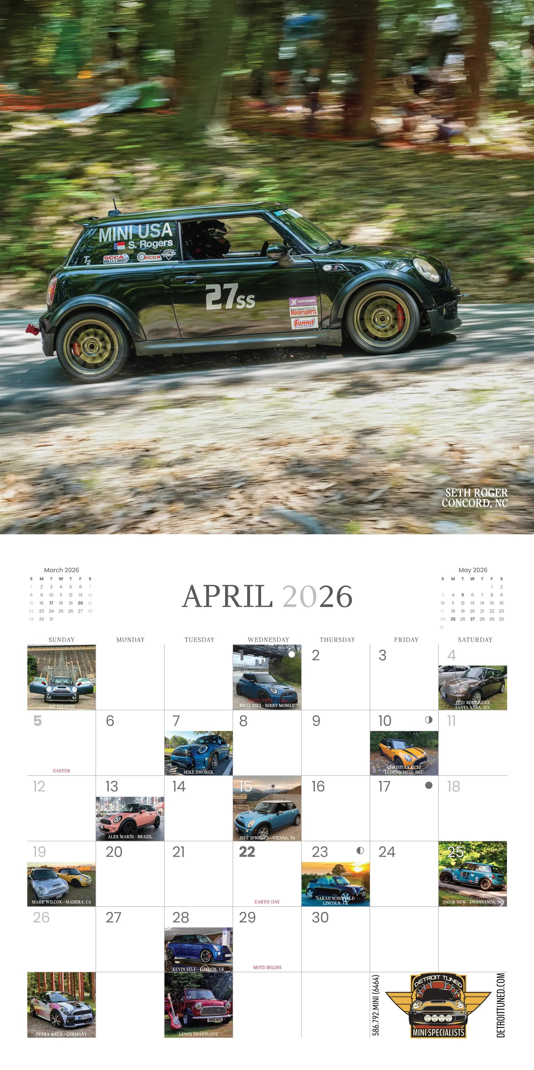 2026 Best of MINI Calendar