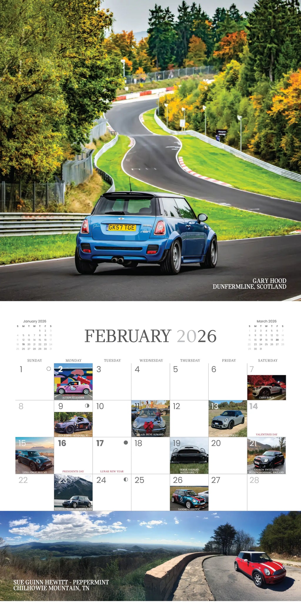 2026 Best of MINI Calendar