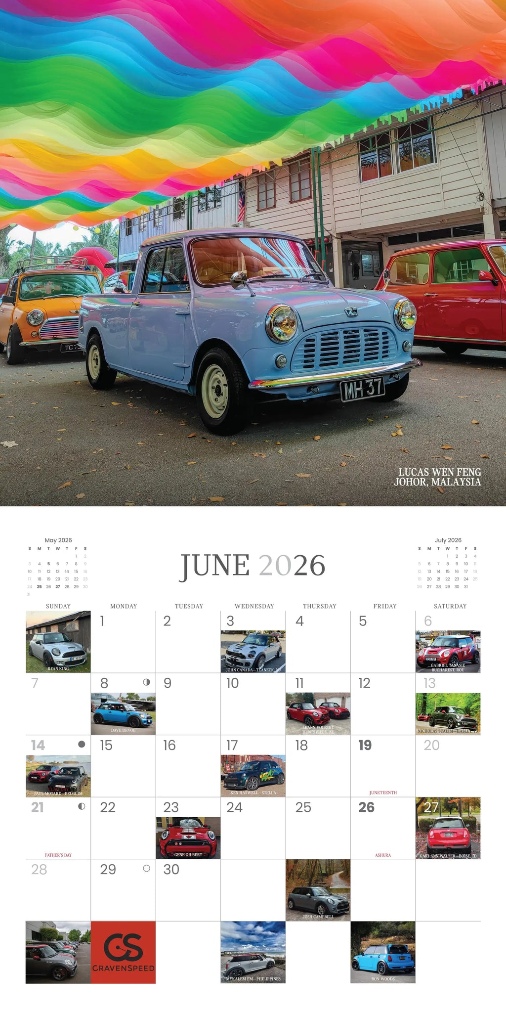2026 Best of MINI Calendar