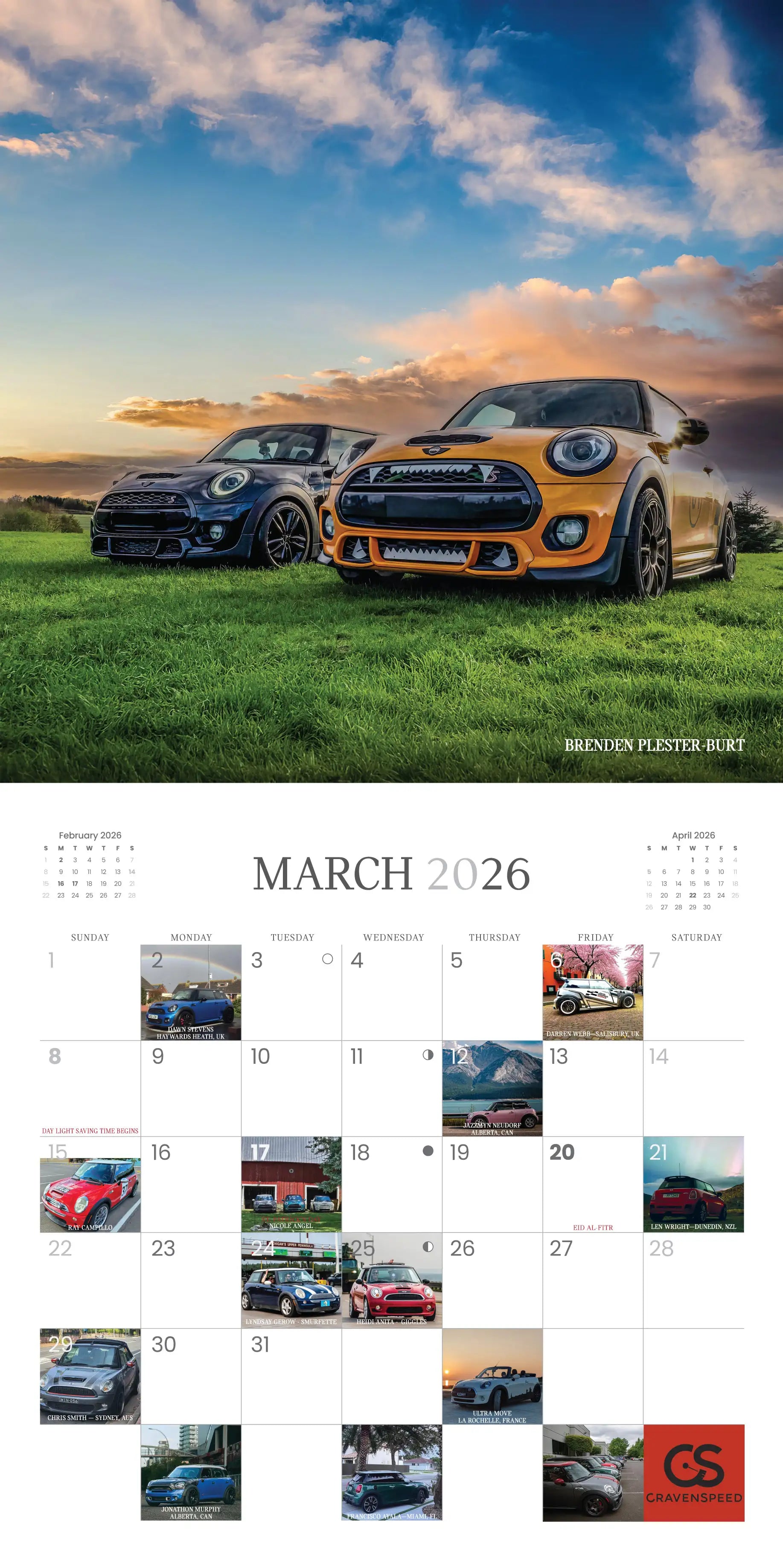 2026 Best of MINI Calendar