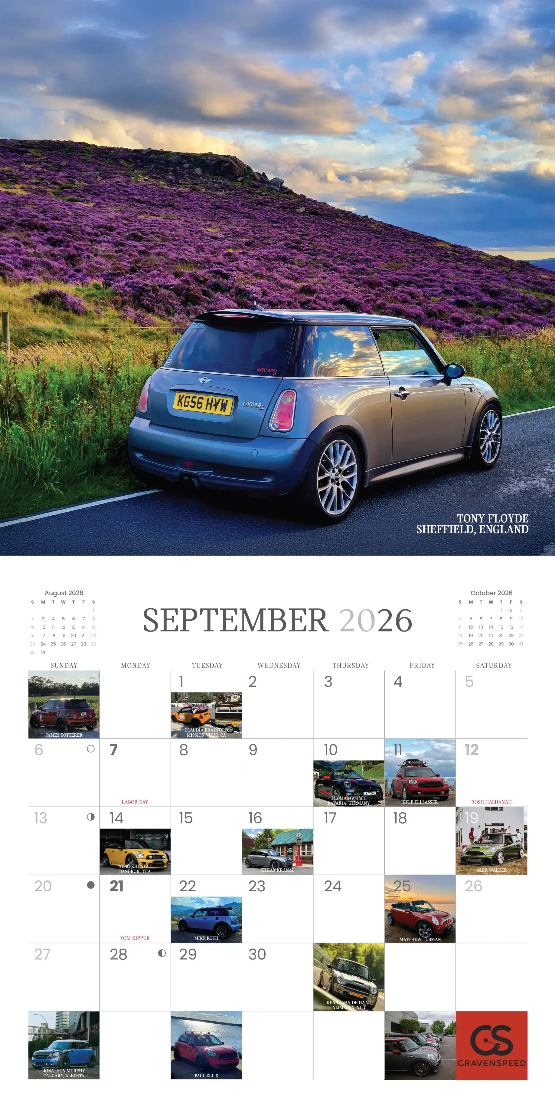 2026 Best of MINI Calendar